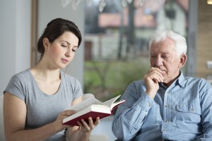 Reading the book